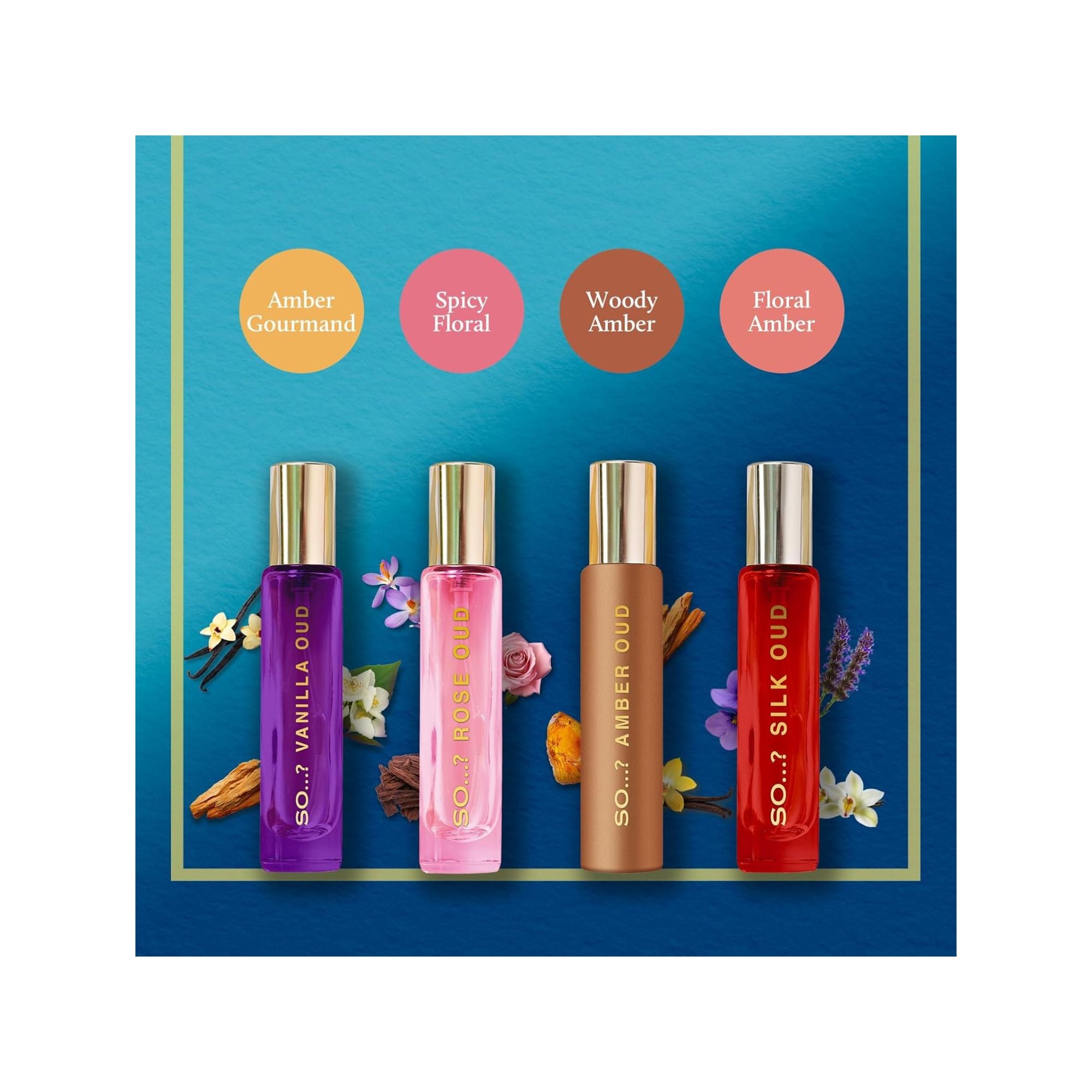 SO…? Oud Travel Size Mini Premium EDT Giftset (4 x 15ml)