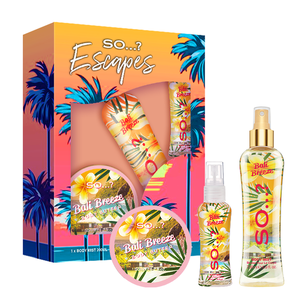 So Ibiza Dreams Gift Set Ibiza Dreams So Body Mist Bali Breeze