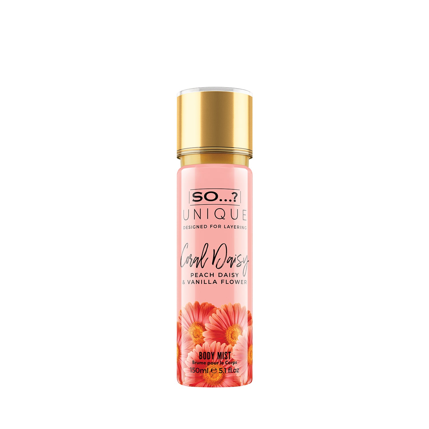 SO...? Unique Coral Daisy Body Mist