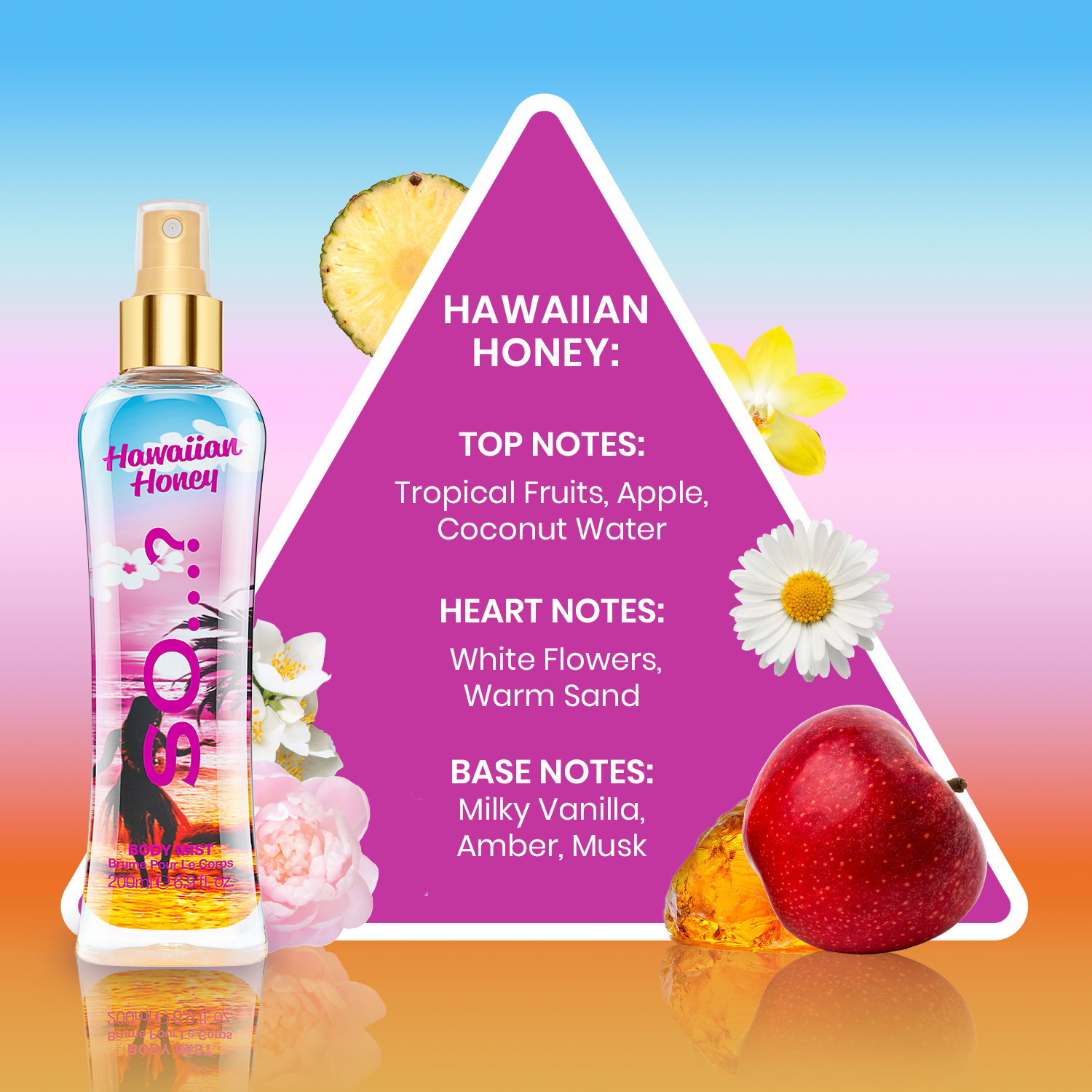 SO...? Hawaiian Honey Body Mist 200ml