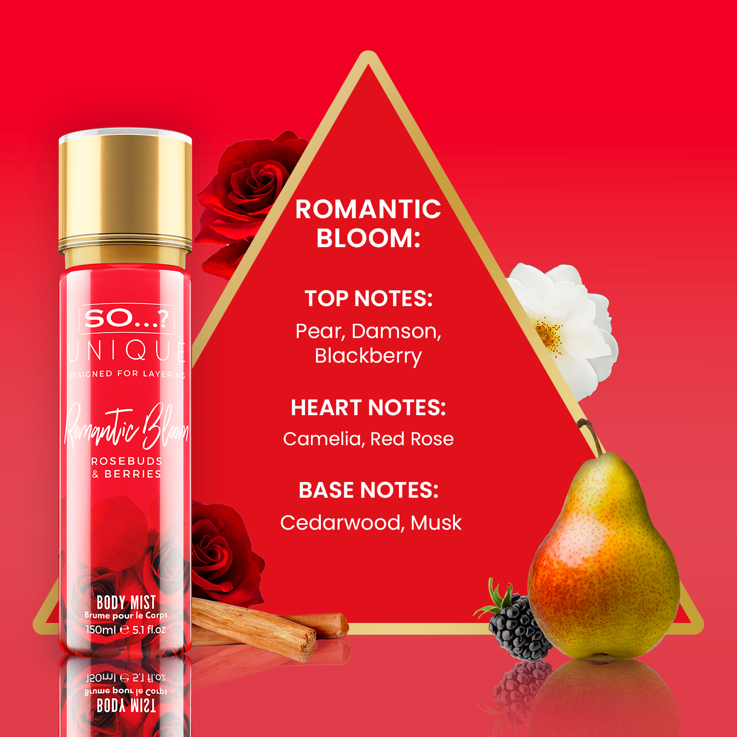 SO…? Unique Romantic Bloom Body Mist