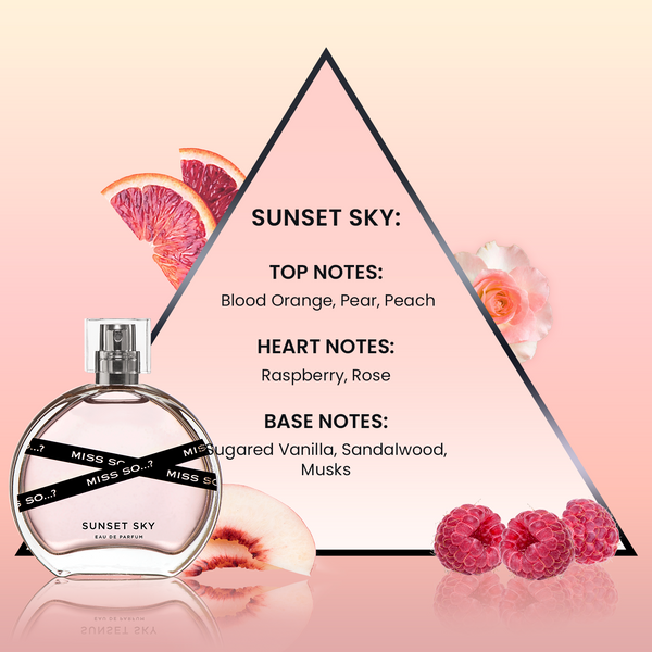 Miss SO Sunset Sky Eau De Parfum 60ml So Fragrance