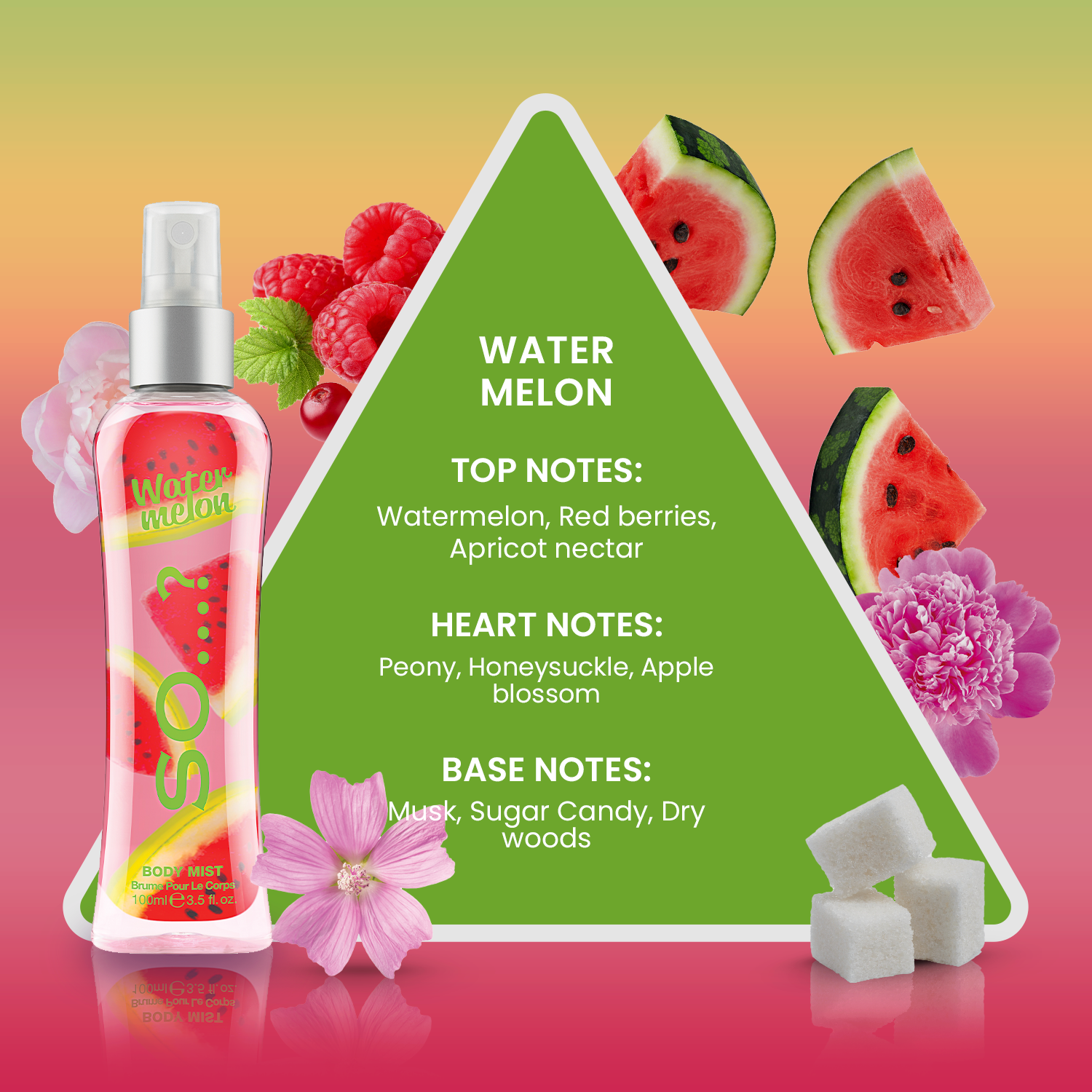 SO…? Watermelon Body Mist 100ml