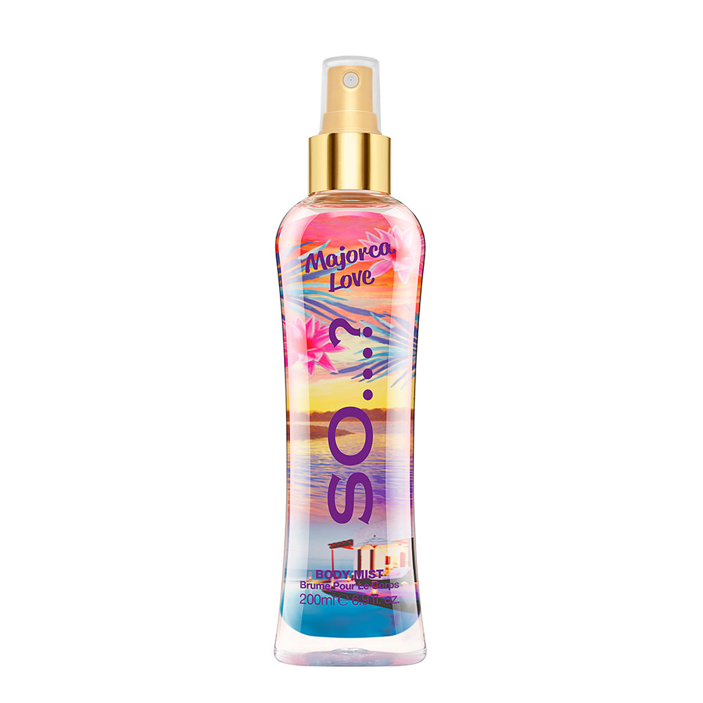so fragrance majorca love body mist