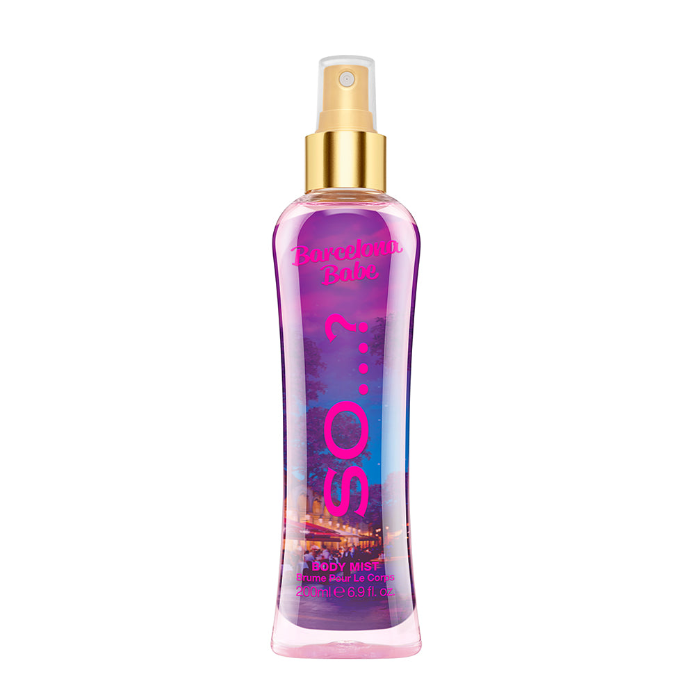 so fragrance barcelona babe body mist