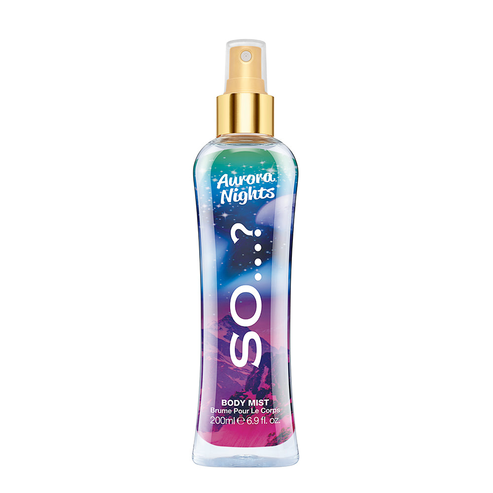 so fragrance aurora nights body mist