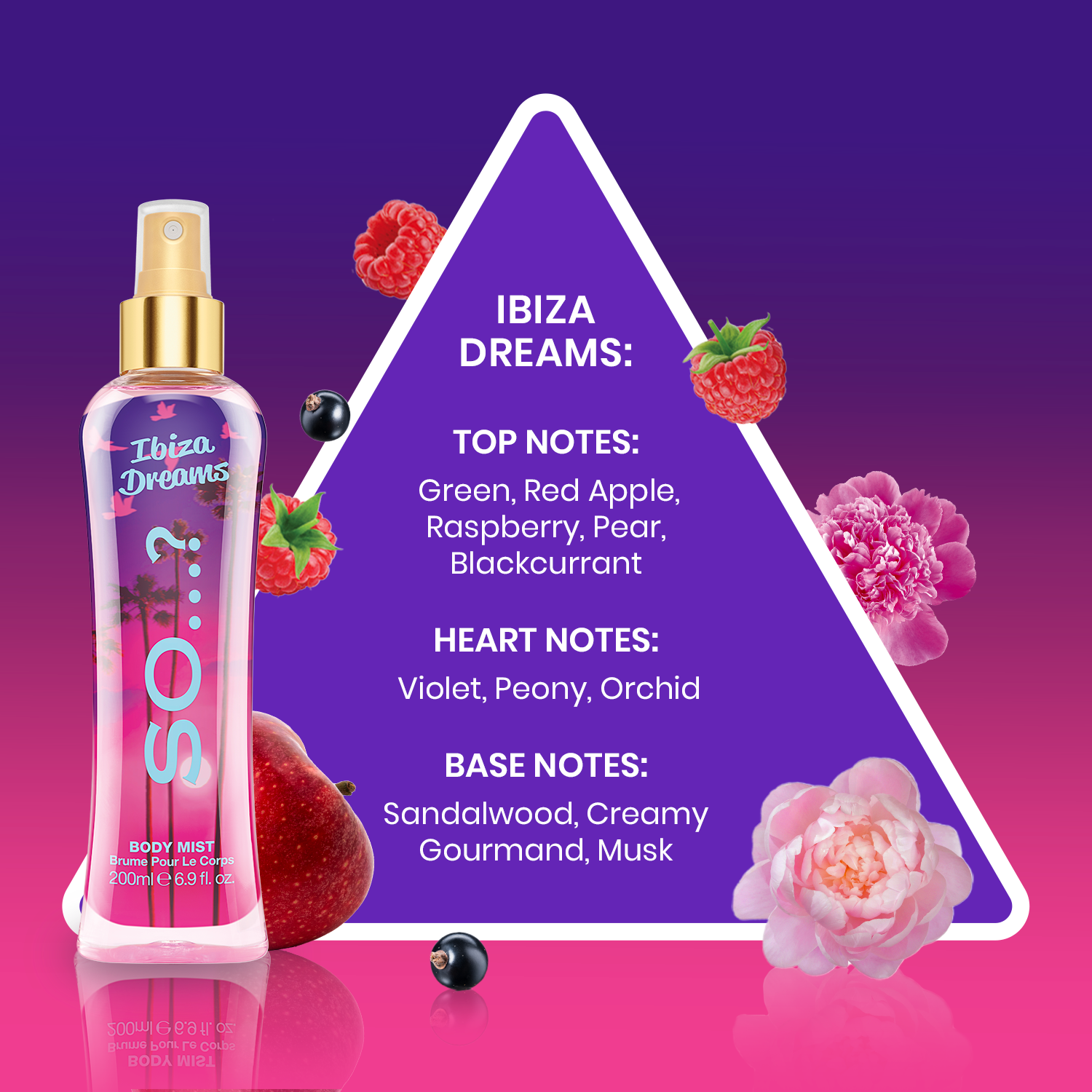 ibiza dreams body mist so