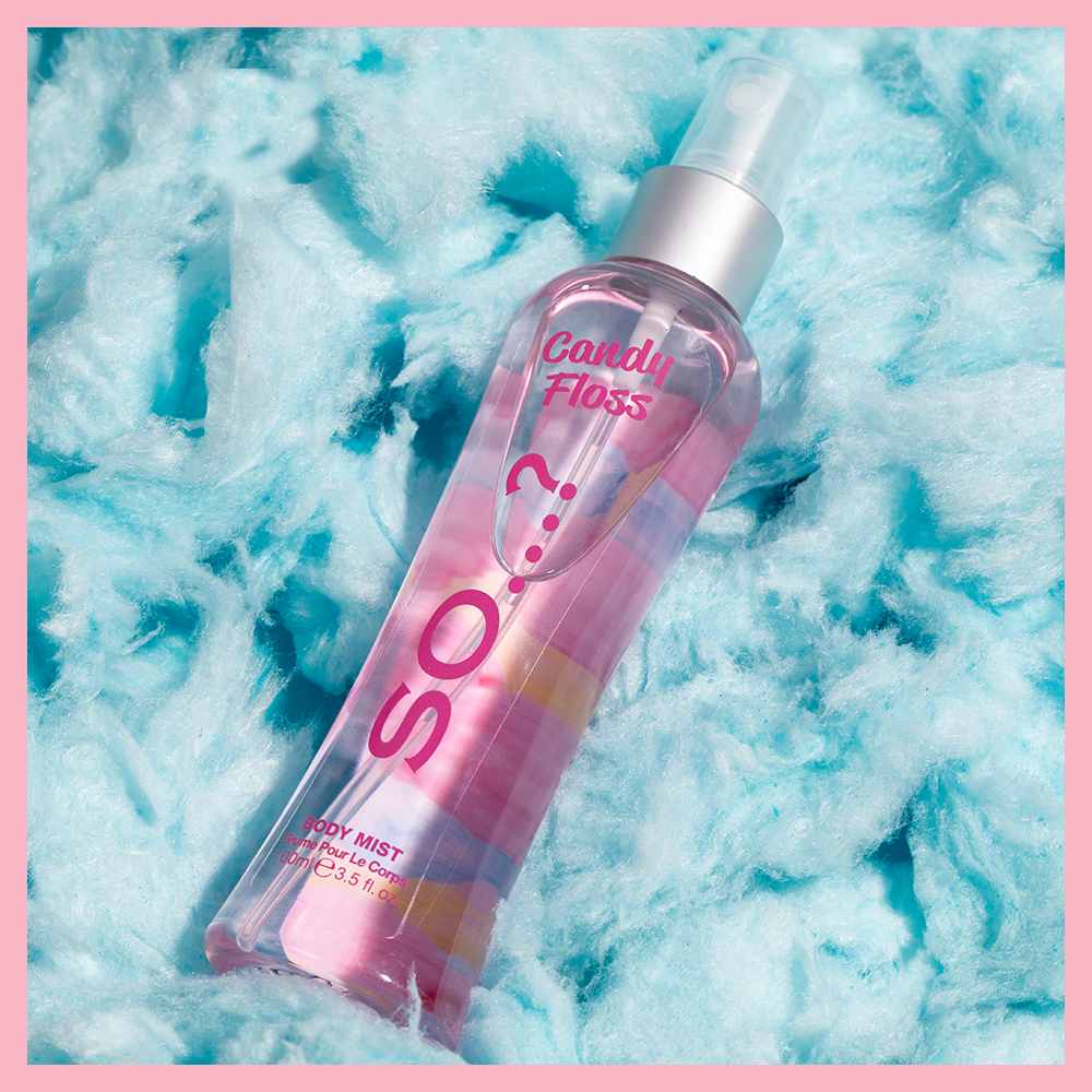 so fragrance candy floss body mist 100ml