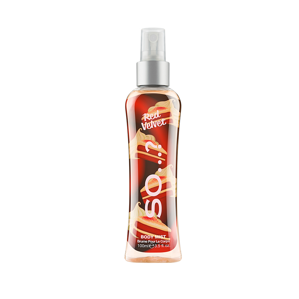 so fragrance red velvet body mist 100ml
