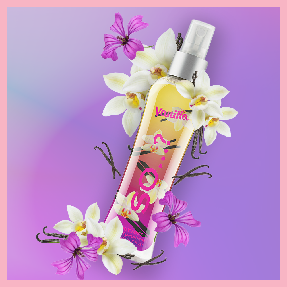 so fragrance vanilla body mist 100ml