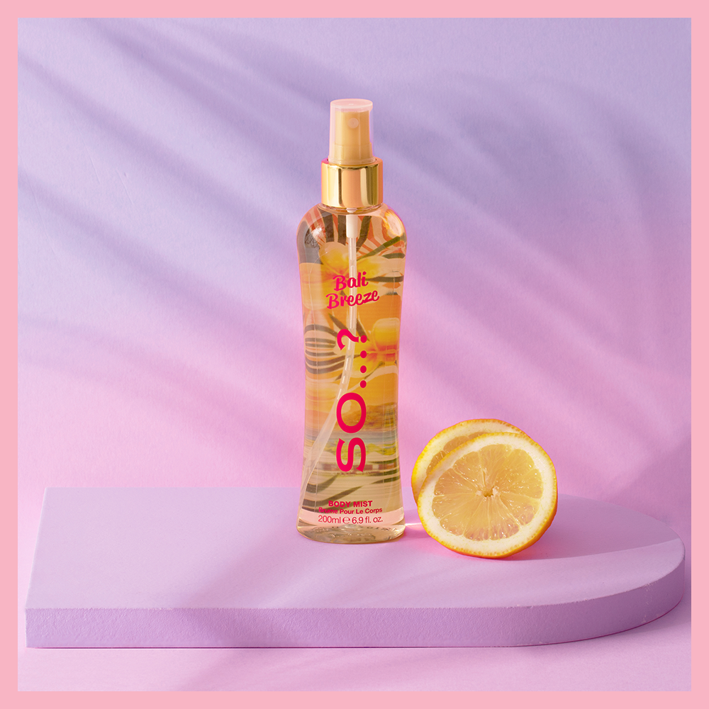 so fragrance summer escapes bali breeze body mist 200ml