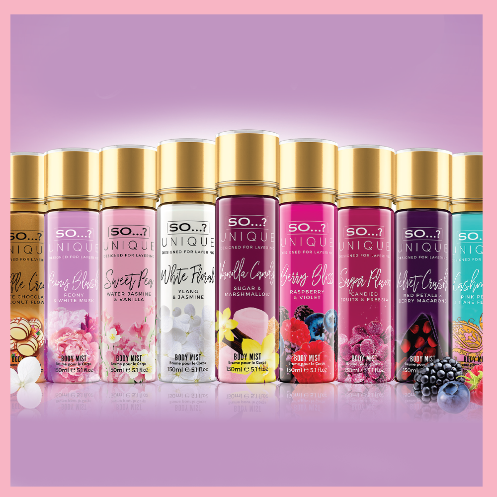 so fragrance unique truffle cream body mist 150ml