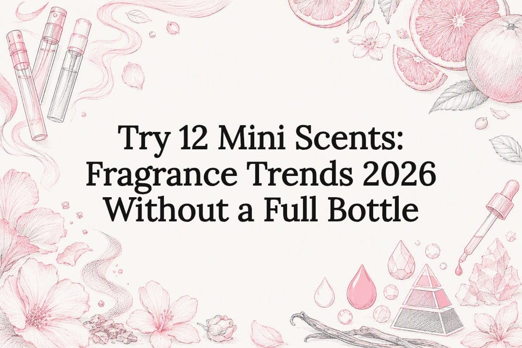 Try 12 Mini Scents: Fragrance Trends 2026 Without a Full Bottle