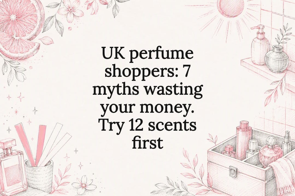 UK perfume shoppers: 7 myths wasting your money. Try 12 scents first