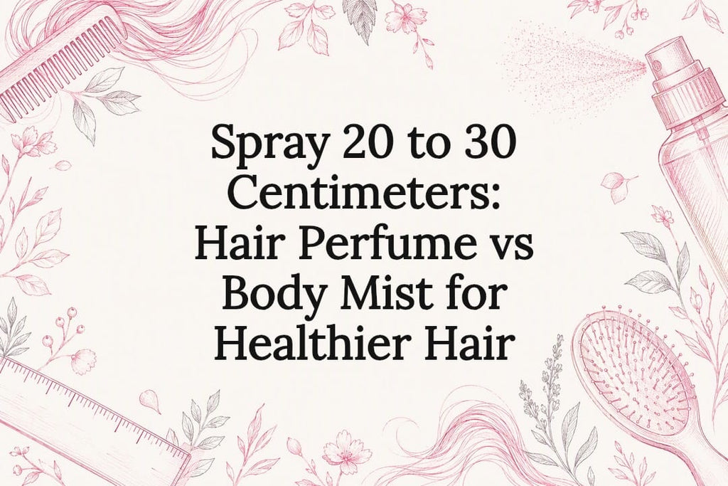 Spray 20 to 30 Centimeters: Hair Perfume vs Body Mist for Healthier Hair