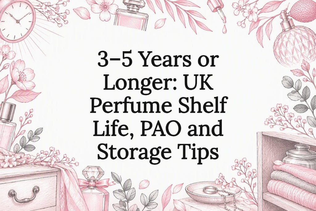3–5 Years or Longer: UK Perfume Shelf Life, PAO and Storage Tips