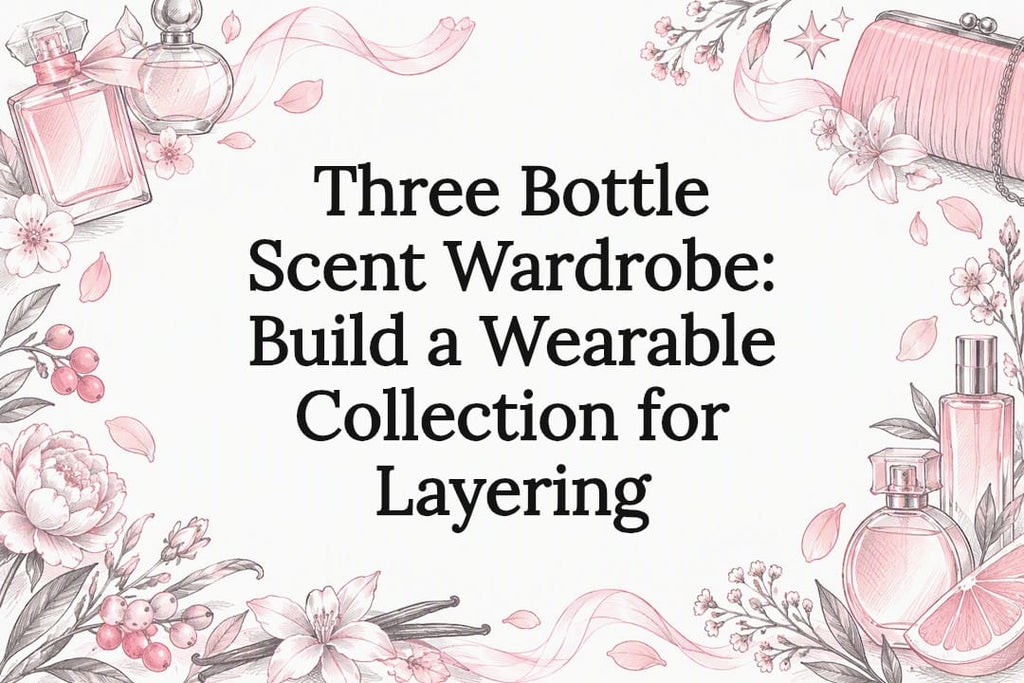 Three Bottle Scent Wardrobe: Build a Wearable Collection for Layering