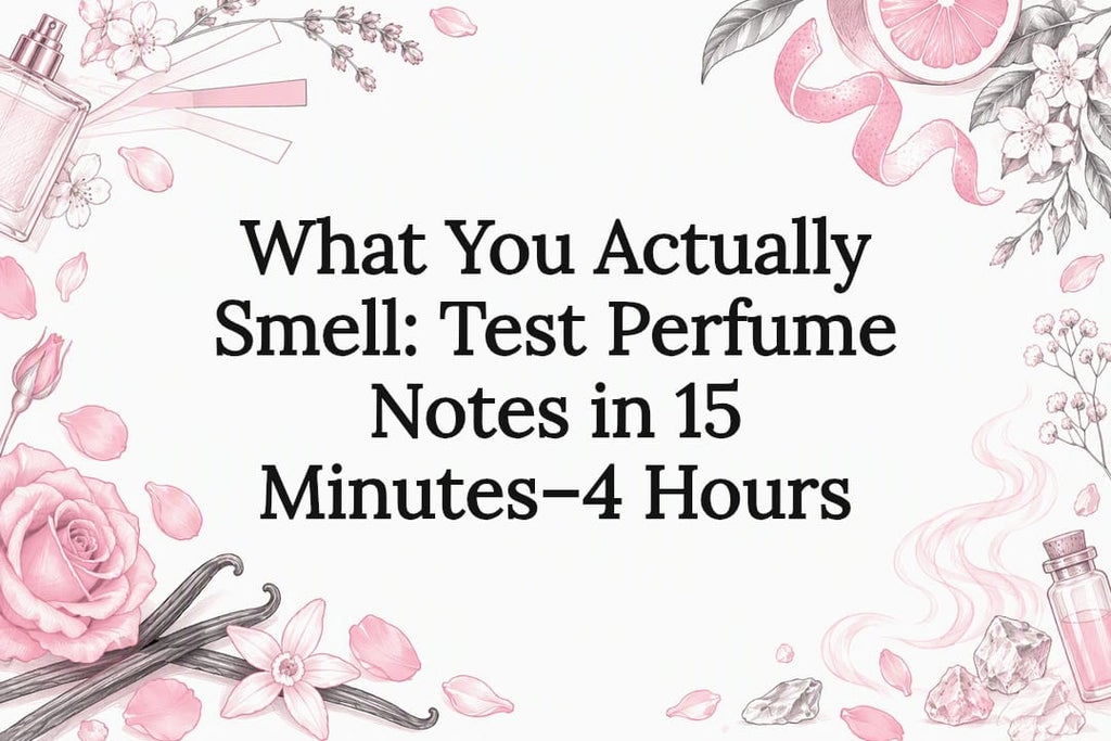 What You Actually Smell: Test Perfume Notes in 15 Minutes–4 Hours