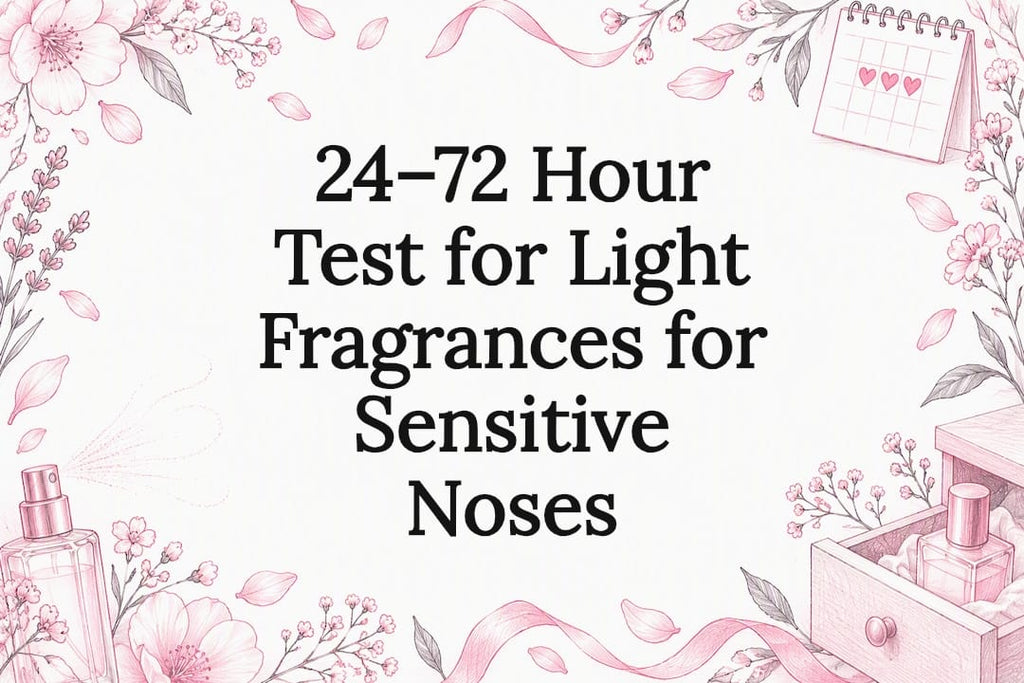 24–72 Hour Test for Light Fragrances for Sensitive Noses