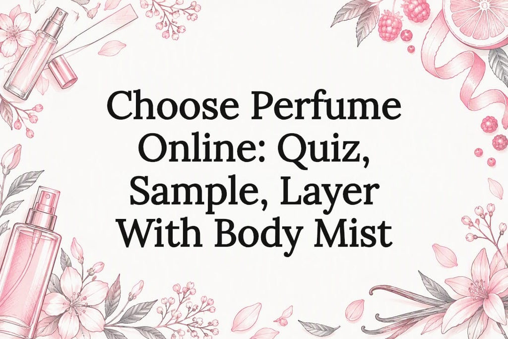 Choose Perfume Online: Quiz, Sample, Layer With Body Mist