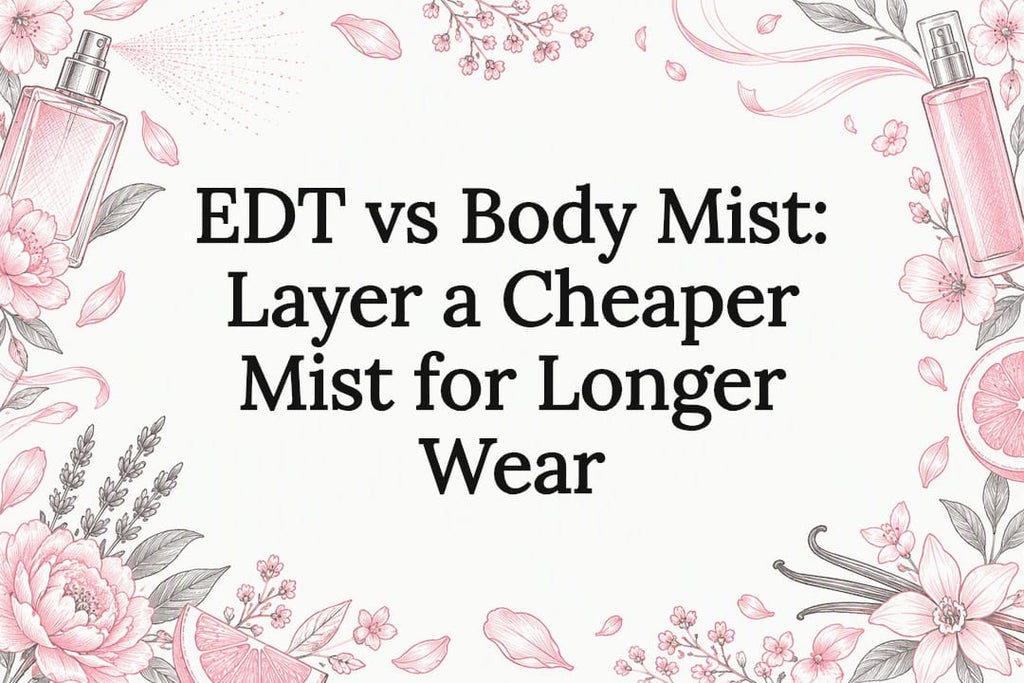 EDT vs Body Mist: Layer a Cheaper Mist for Longer Wear