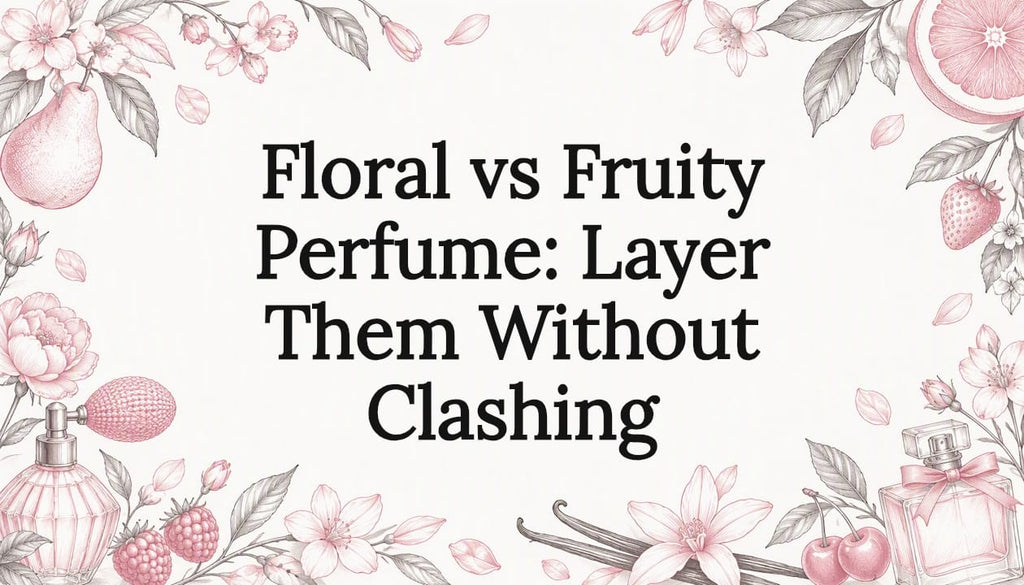 Floral vs Fruity Perfume: Layer Them Without Clashing