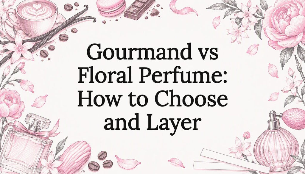 Gourmand vs Floral Perfume: How to Choose and Layer