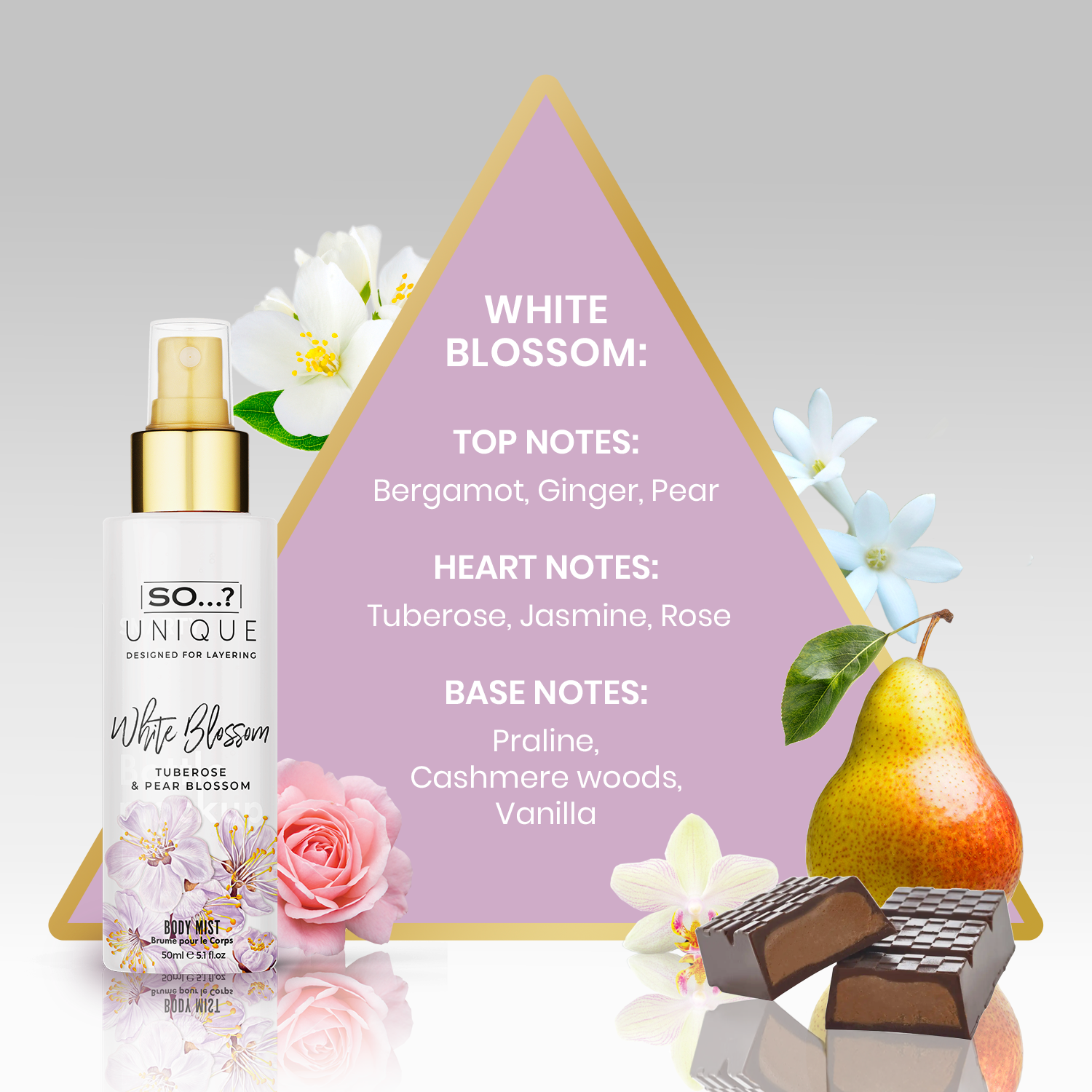 So…? Unique Grande 6x 50ml Body Mist
