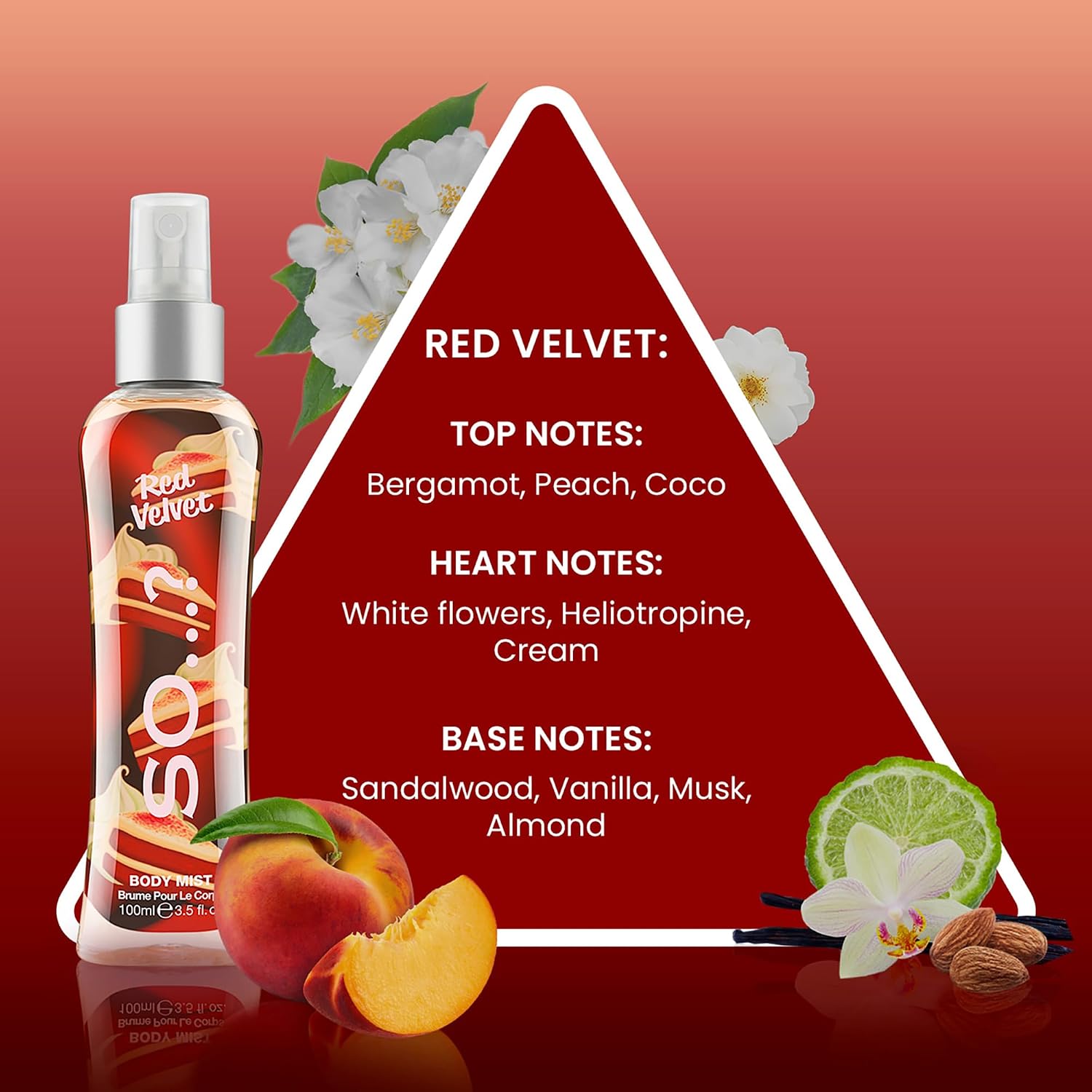 Body Mist By So…? Luscious Trio Body Mist Gift Set (3x100ml)