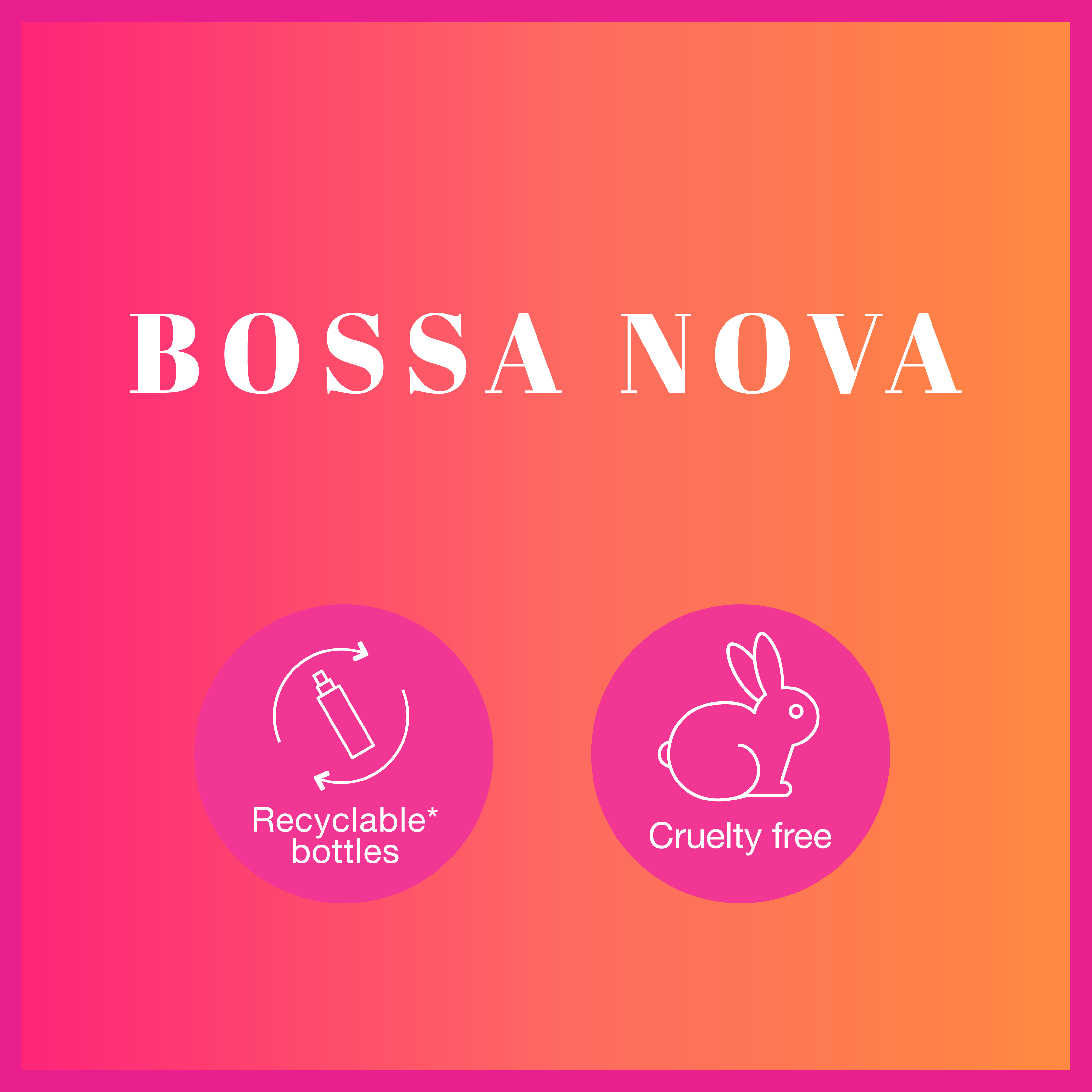 So…? Bossa Nova Copacabana Sunset Body Mist Fragrance Spray, 150ml