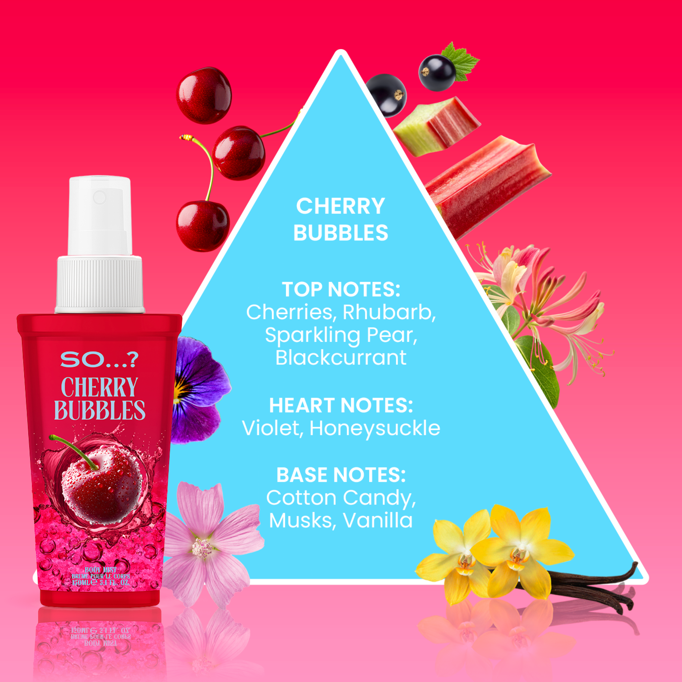 Cherry Bubbles - SO...? Delish 150ml