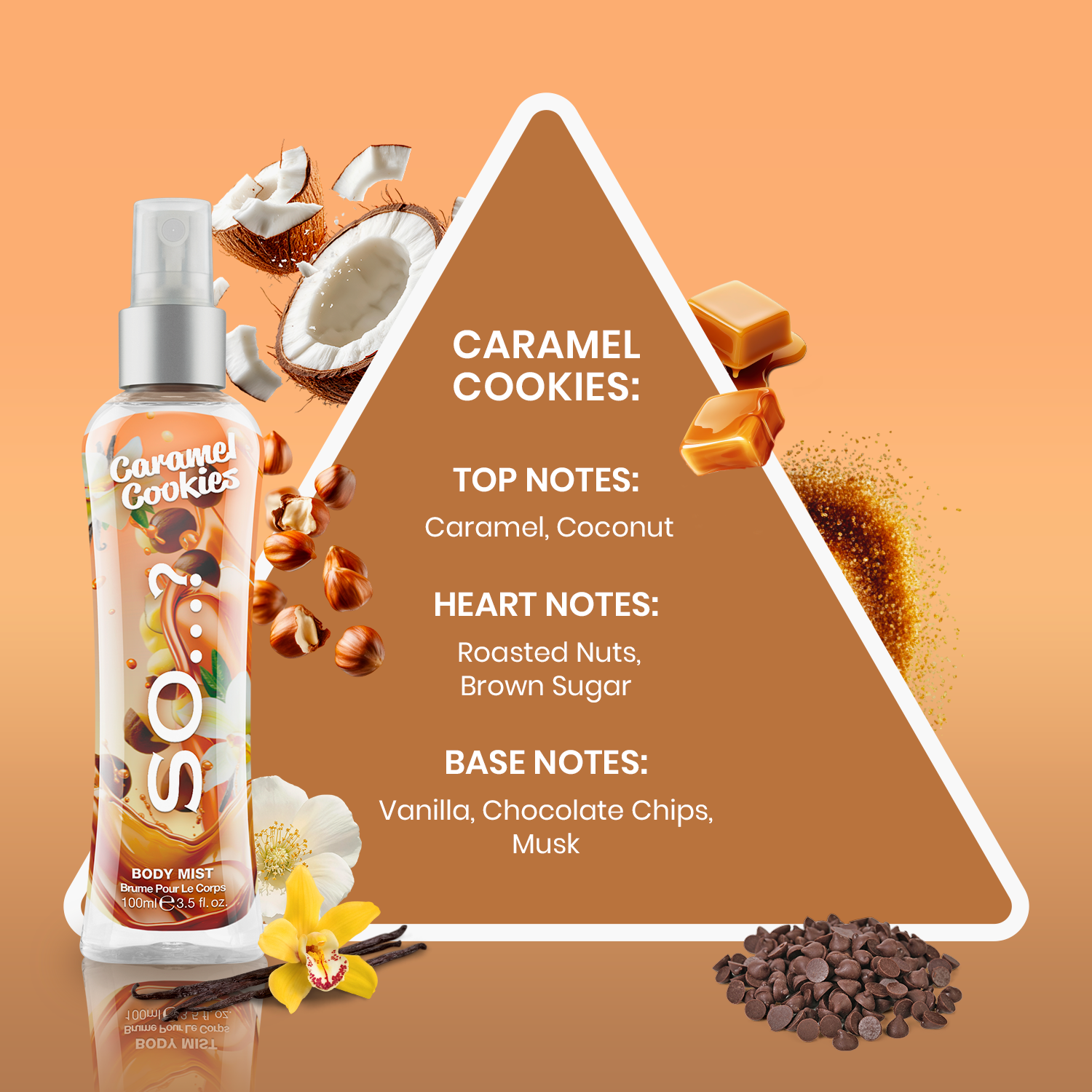 SO…? Caramel Cookies Body Mist 100ml