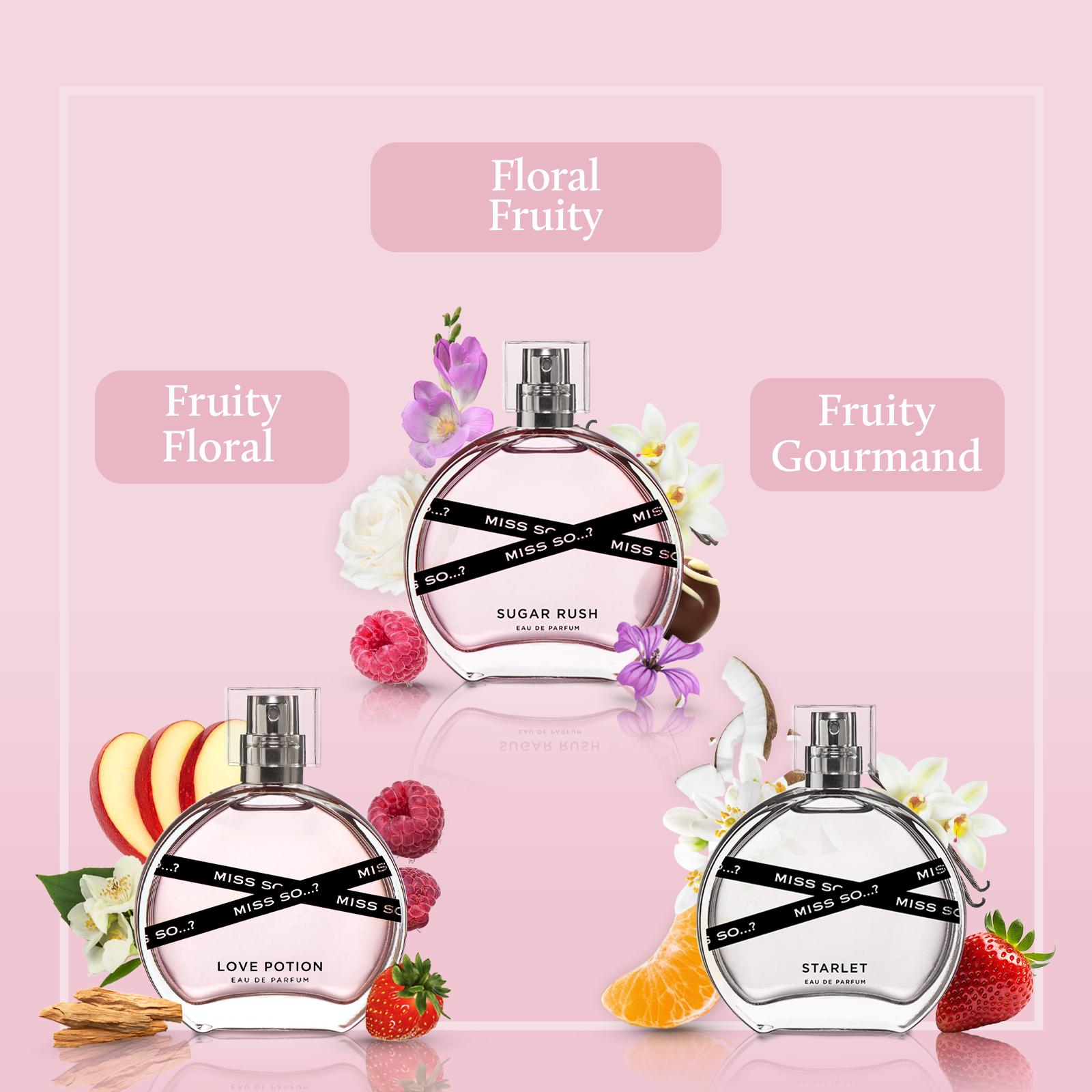 Miss SO…? Travel Size Mini Premium EDP Giftset (3 x 30ml)