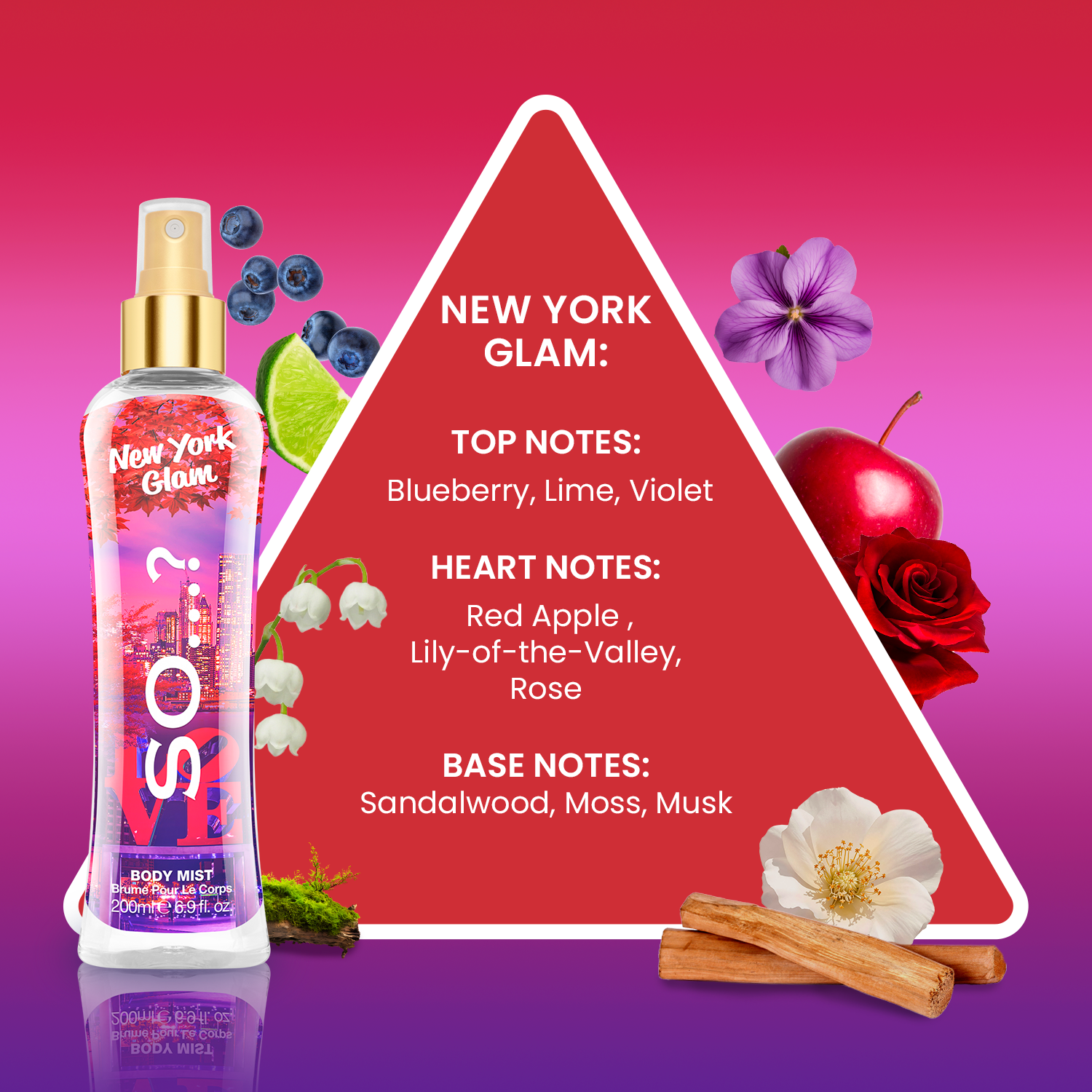 New York Glam - Summer Escapes Body Mist 200ml
