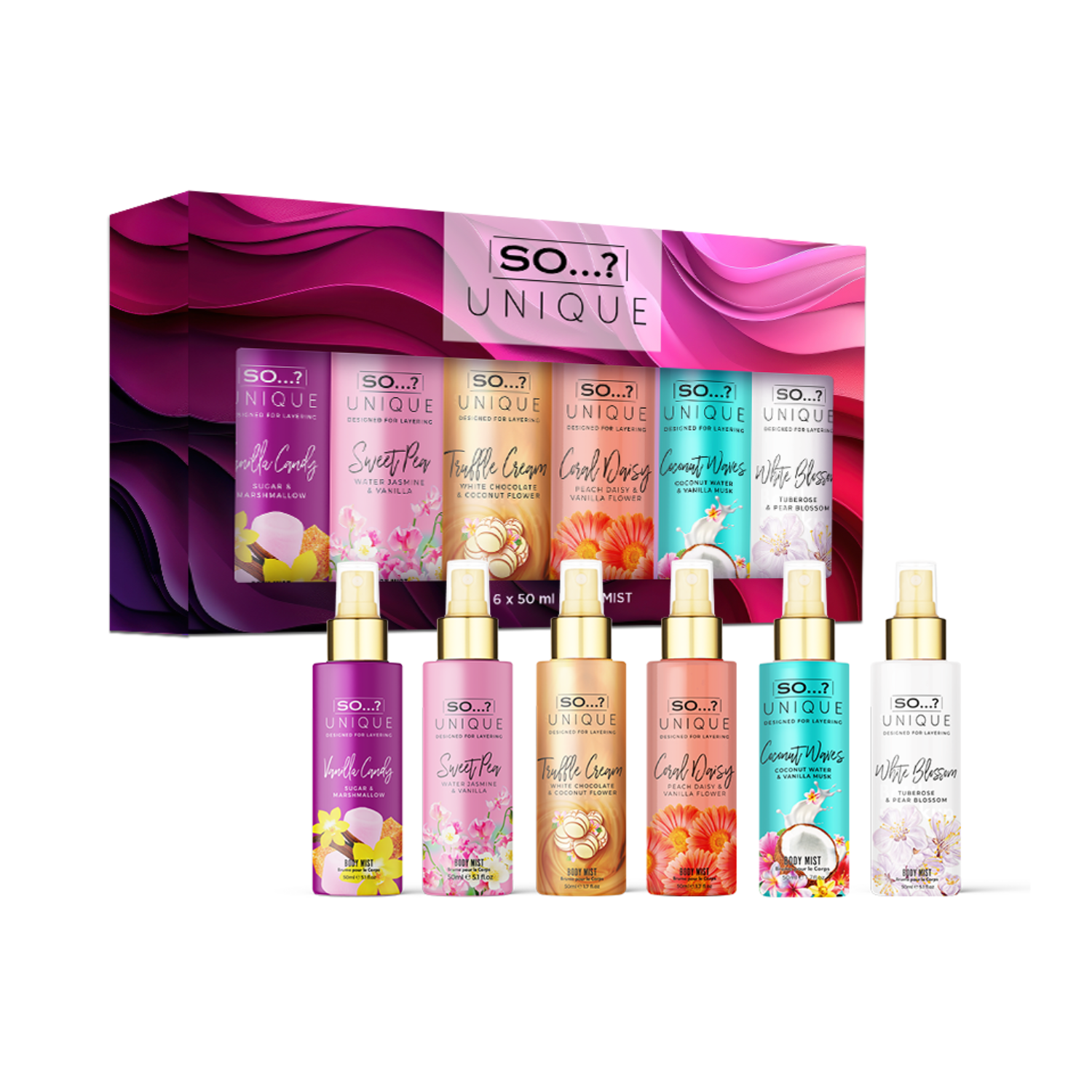 So…? Unique Grande 6 x 50ml Giftset (Scent Haven)