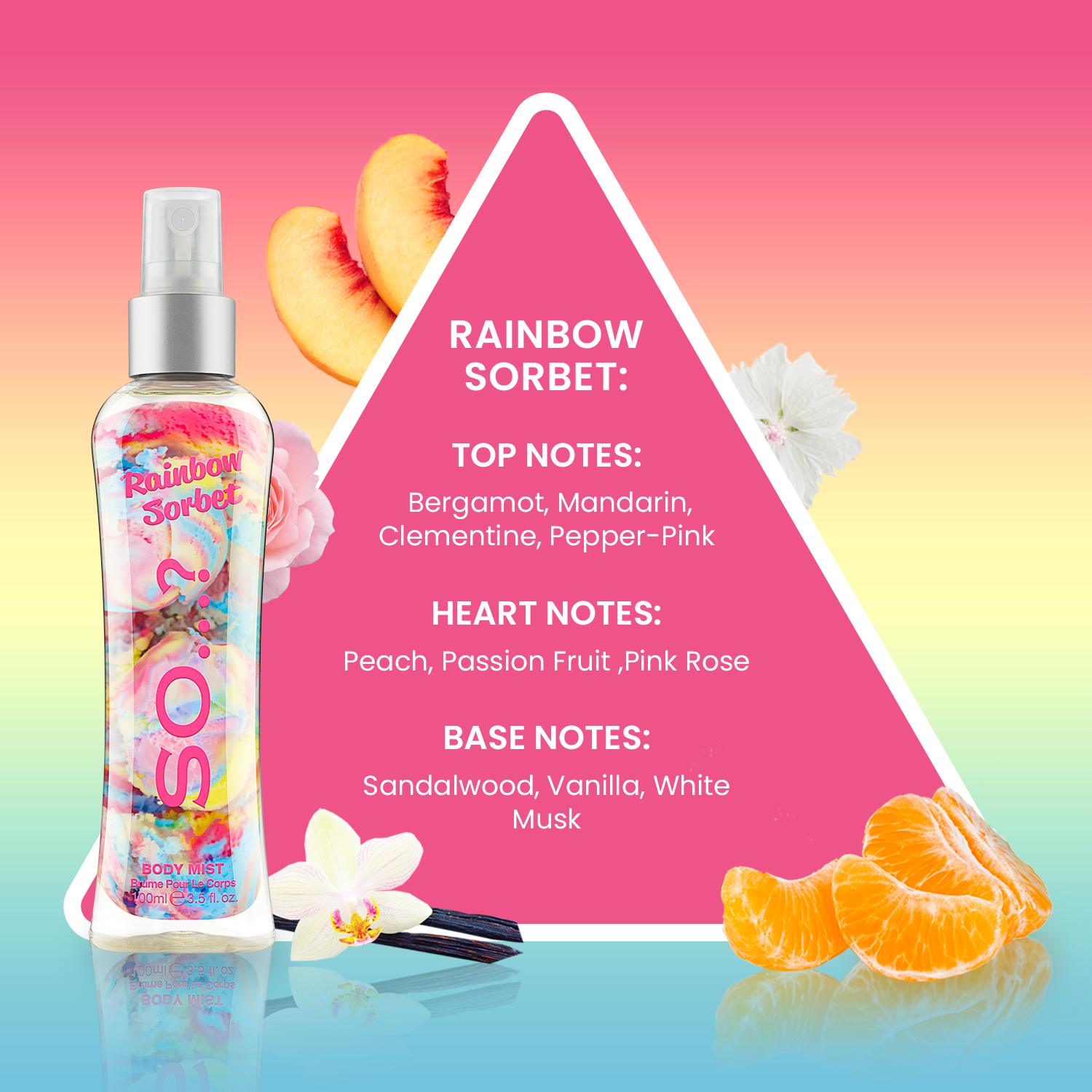 SO…? Rainbow Sorbet Body Mist 100ml