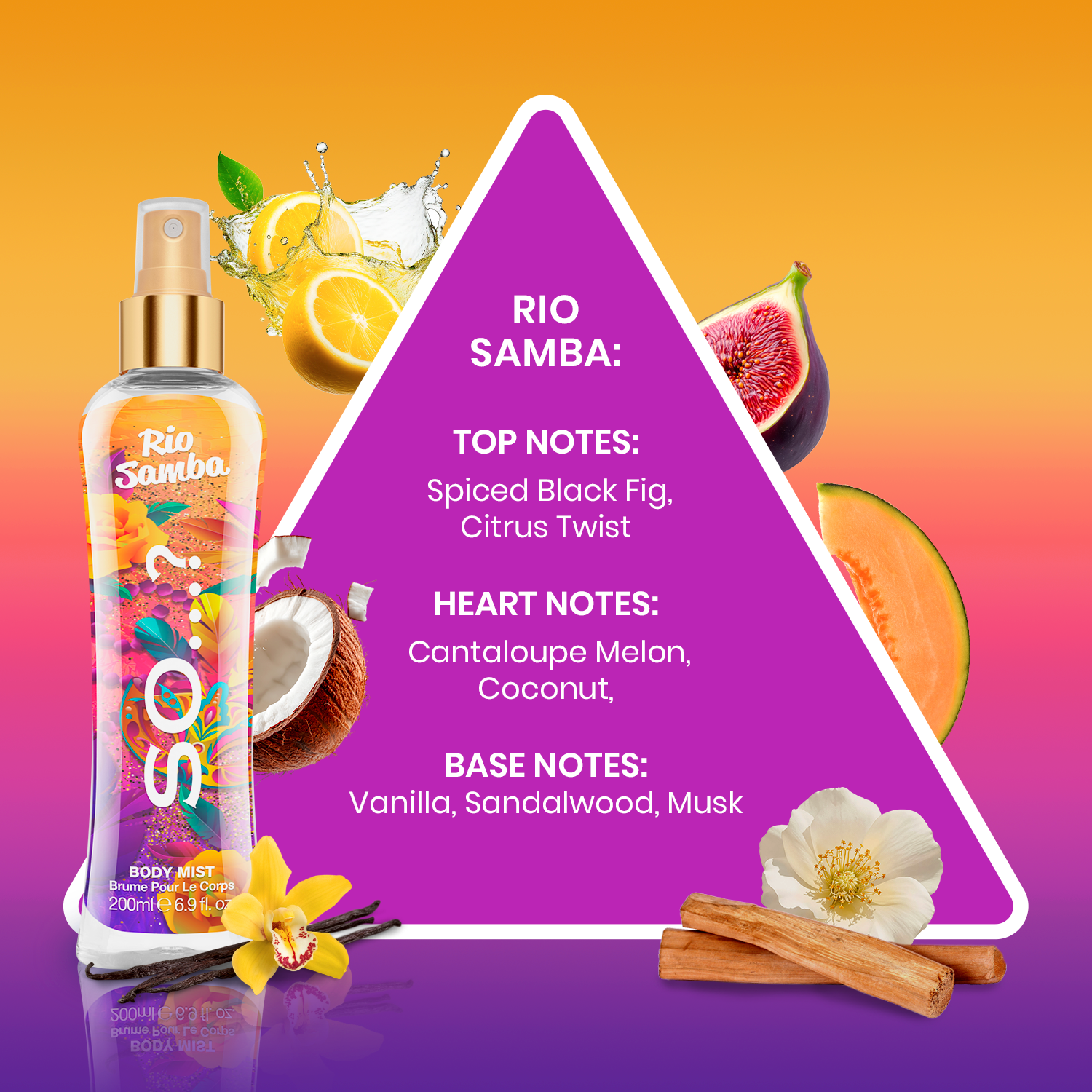 Rio Samba - Summer Escapes Body Mist 200ml