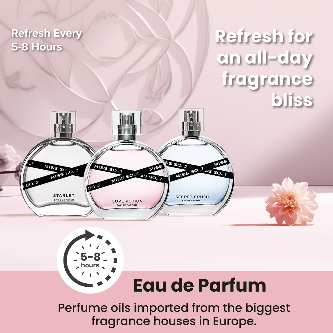 Miss SO…? Travel Size Mini Premium EDP Giftset (3 x 30ml)