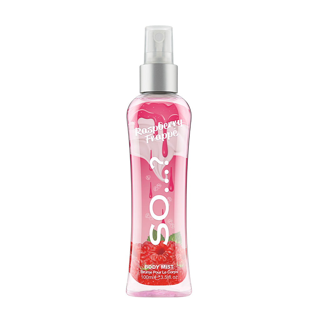 Body Spray Body Cologne Bottle So…? Raspberry Frappe Mist 100ml