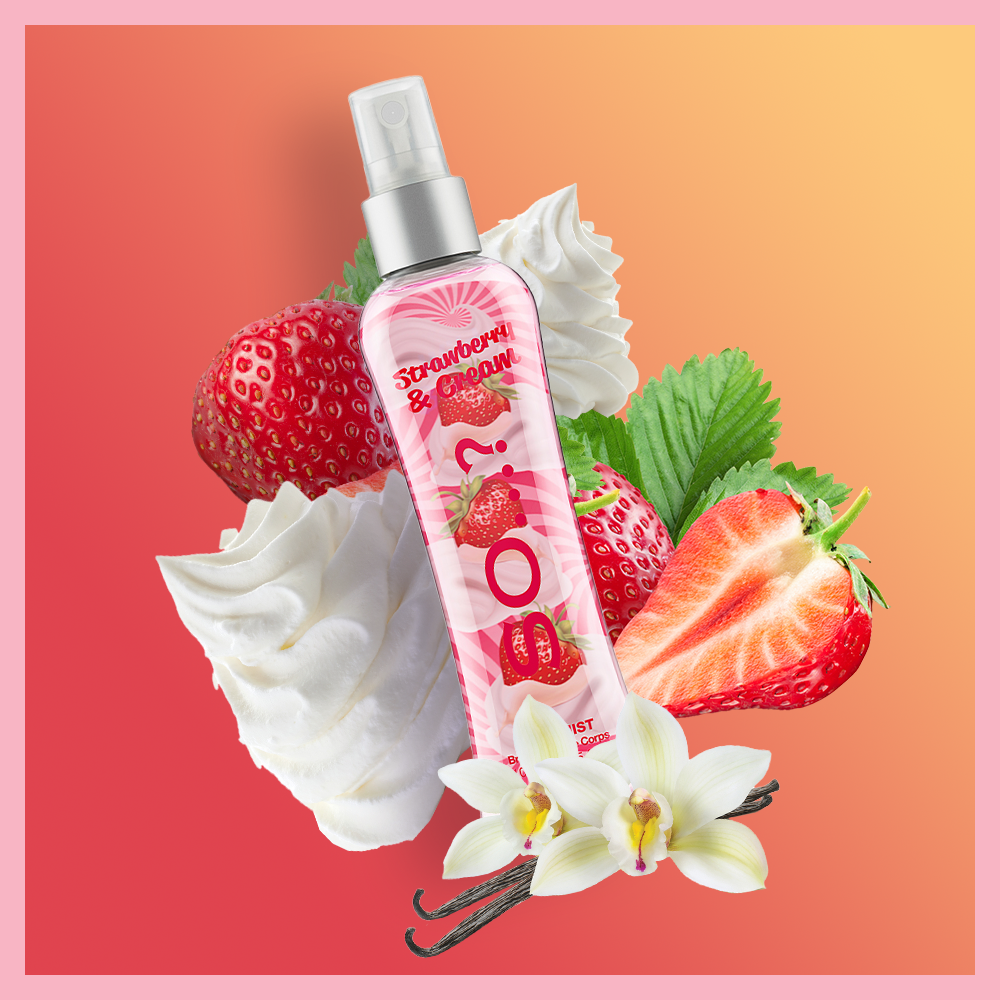 So…? Strawberry & Cream Mist 100ml, Body Mist