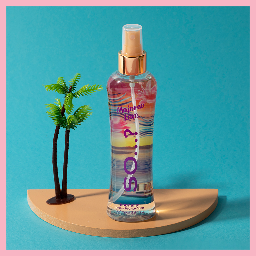 So majorca love body discount mist